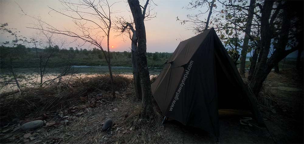 Camping in Bardia